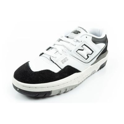 3. New Balance 550 youth sports shoes sneakers leather fashionable black white