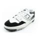 3. New Balance 550 youth sports shoes sneakers leather fashionable black white