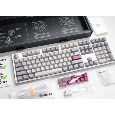 3. Ducky One 3 Gaming USB Keyboard Gray