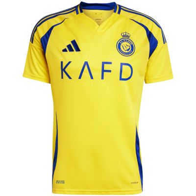 2. adidas Al Nassr FC 24/25 Ronaldo Home Men's Jersey, Yellow, JP0459