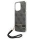 5. Guess GUOHCP14LH4STK iPhone 14 Pro 6.1 "black / black hardcase 4G Print Strap