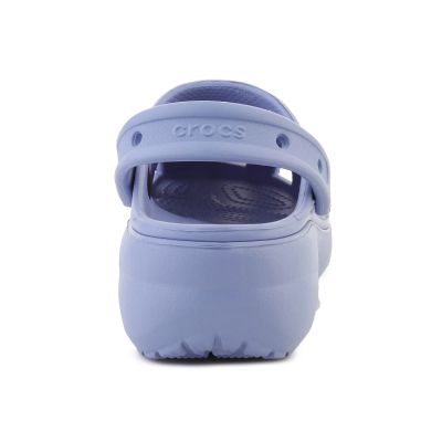 5. CROCS CLASSIC PLATFORM CLOG BLUE HAZE 206750-453