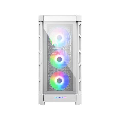 12. Cougar Gaming Duoface Pro RGB Case - Midi Tower - PC - White - ATX - EATX - Micro ATX - Mini-ITX - SSI CEB - Metal - Tempered Glass - Gaming