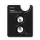 4. Tempered Glass Camera Protector Ringke Camera Frame Protector 2-Pack for iPhone Duo – Black
