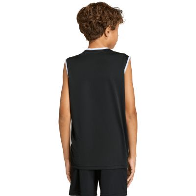 6. adidas Entrada 26 Sleeveless Jersey Kids' Black KB3933