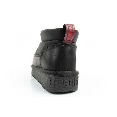 14. D.Franklin women's snow boots winter fashionable insulated ankle boots black