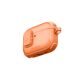 12. AmazingThing Titan Pro Mag Case Clear for AirPods Pro 3 - Orange