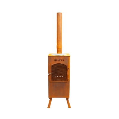 30. BonFeu BonCarré garden fireplace rusty 3503R