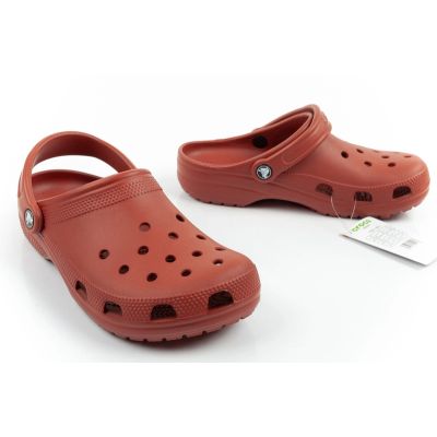 9. Crocs women's men's clog sandals Classic brown unisex comfortable fashionable