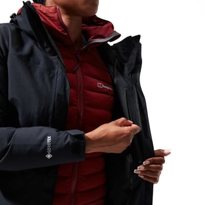 11. Berghaus Hillwalker InterActive Shell Women's Jacket with Membrane Size M, Black