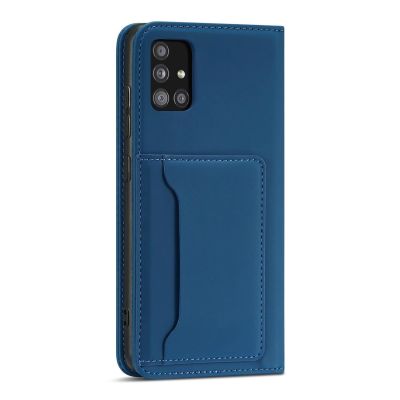 6. Magnet Card Case Case For Samsung Galaxy A13 5G Pouch Wallet Card Holder Blue
