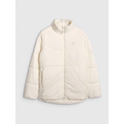 10. Women's Puffer Jacket with Synthetic Filling 4F 4FWAW25TDJAF583-12S