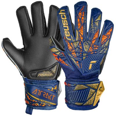 5. Reusch Attrakt Silver Jr 5472215 4411 Goalkeeper Gloves