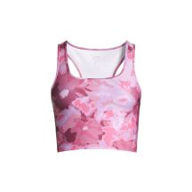CASALL Blossom Square Neck Sports Top Pink
