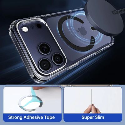 7. MagSafe Tech-Protect MMP-200 Magnetic Ring for Phone - Black