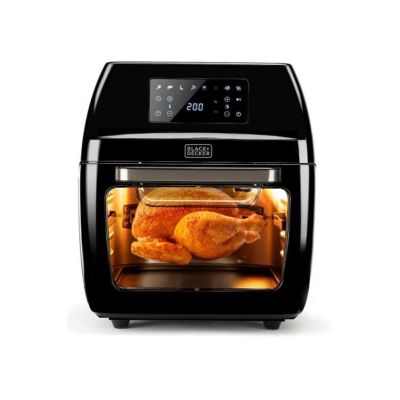 4. Black+Decker Air Fryer BXAFO1200E (1700W) Deep Fryer with Oven