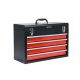 6. Yato YT-08874 Tool Box Stainless Steel Black, Red