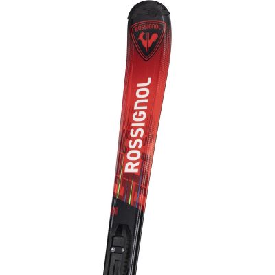 7. ROSSIGNOL HERO JR 100-140 KID4 ski set