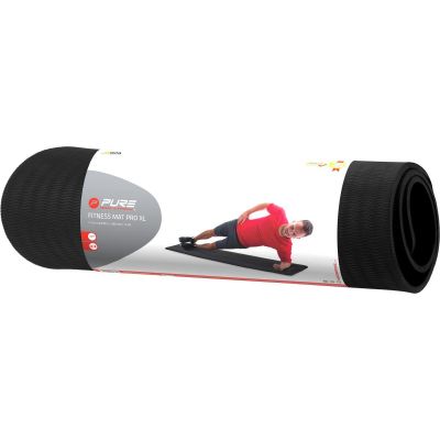 5. NBR BLACK EXERCISE MAT 180x60x1.5CM WITH HOLES PURE 2 IMPROVE