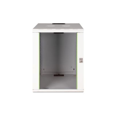 9. 19-inch 16U Digitus wall-mounted cabinet 820x600x600 mm, gray (RAL 7035)