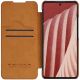 4. Nillkin Qin leather holster case for Samsung Galaxy A73 brown