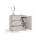 4. Chest of Drawers 1 Door 3 Drawers Cashmere Set