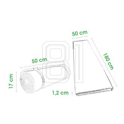4. MATA SPOKEY CAMPREST 2-layer 180x50x1.2 / 82982