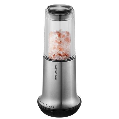 6. GEFU 34627 Rotary Grater Black, Stainless Steel, Transparent