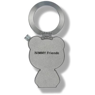2. Nimmy Cool&Cute 2.0 Bear Magnetic Pendant - Gray