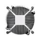 4. THERMALTAKE GRAVITY I3 INTEL 95W 90MM 4PIN ALUMINUM CL-P094-AL09WT-A