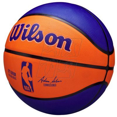 3. Wilson NBA Team City Edition New York Knicks WZ4024220XB basketball