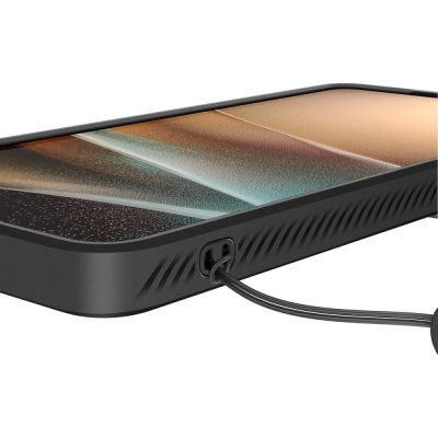 4. Spigen Optik Armor Case for Samsung Galaxy S26 Ultra - Black