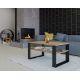 3. Coffee table MODERN 1P 90x58xH50 artisan/black