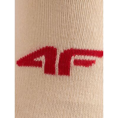 4. Boys' casual ankle socks (2-pack) 4F 4FJRAW25USOCM601-11S