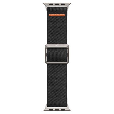 12. Spigen Fit Lite Ultra Strap for Apple Watch 4/5/6/7/8/9/SE/Ultra (42/44/45/49 mm) - Black