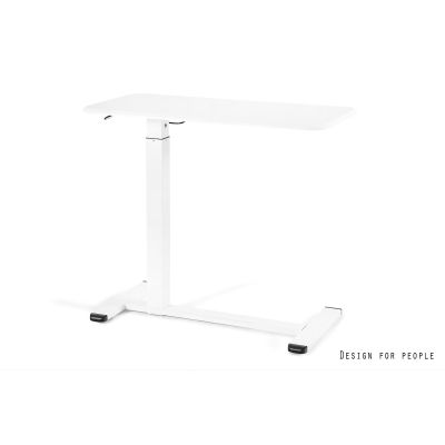 4. Desk/Table with adjustable height LAPTOP DESK white