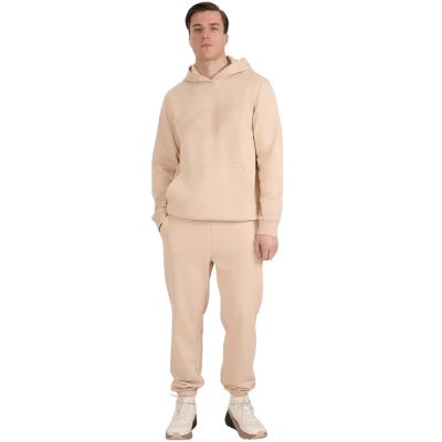 5. Men's sweatshirt 4F M1980 beige 4FWAW25TSWSM1980 83S