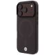 2. BMW Sign Frosted IML & Metal Logo MagSafe Case for iPhone 18 Pro / 17 Pro - Burgundy