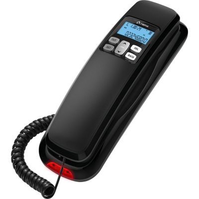 Olympia 4510 Analog Phone Black, Red