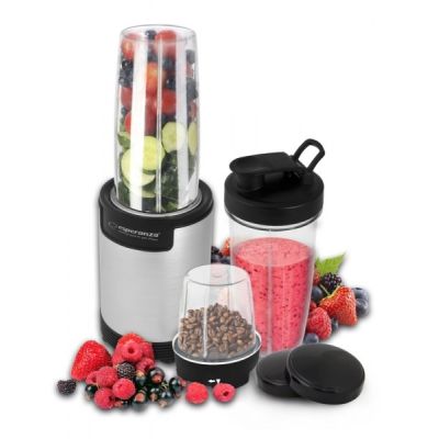 3. Esperanza NUTRI BOMB EKM030 sports blender for grinding (900W; black and silver)