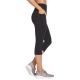 3. Skechers Go Walk High Waisted Capri Short W2CP2-BLK Black XS