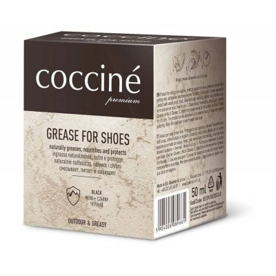 21. Coccine black fat for grain leather DA0242A