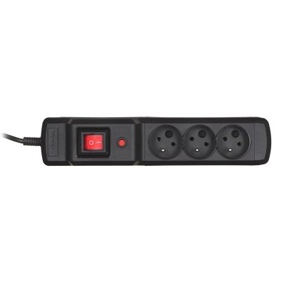 2. Activejet COMBO surge protector strip 3gb/5m/cz (10A; 2300W) 5m; black