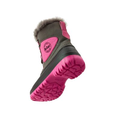 2. Lee Cooper winter boots for girls, insulated, pink