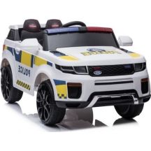 BBH-021 Battery Operated Car LED Lights Music Remote Control Police White