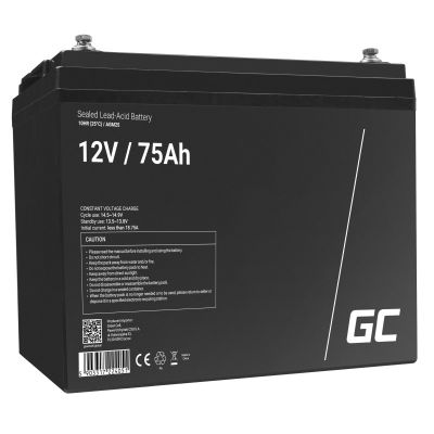 GREEN CELL GEL BATTERY AGM25 12V 75AH