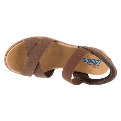 3. Skechers Desert Kiss-Golden Lily 114418-CHOC Brown Size 36