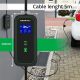 8. Qoltec 52476 Mobile charger for electric car EV with regulation 2 in 1 Type 2 | 3.5kW | 230V | Wi-fi | LCD | Portable | Wallbox | 5m