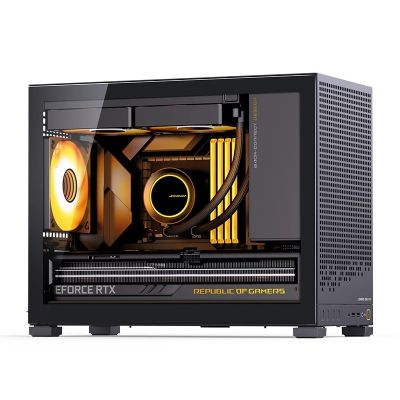 9. Jonsbo D32 PRO Midi Tower Black