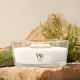 6. Ellipse candle WHITE TEAK WOODWICK